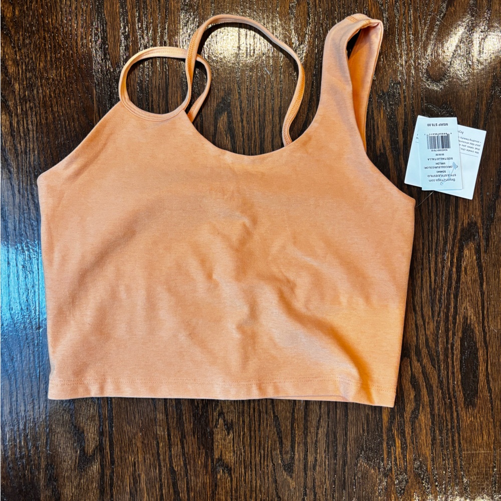 Beyond Yoga Shapeshift Peach Spacedye Cropped